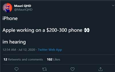 蘋果千元機(jī)來了！蘋果千元機(jī)上市時(shí)間曝光