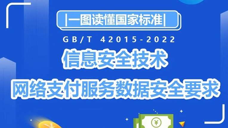 《網(wǎng)絡(luò)支付服務(wù)數(shù)據(jù)安全要求》國標(biāo)發(fā)布，一圖讀懂！